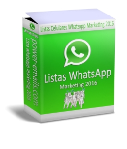 Lista Celulares Whatsapp Marketing